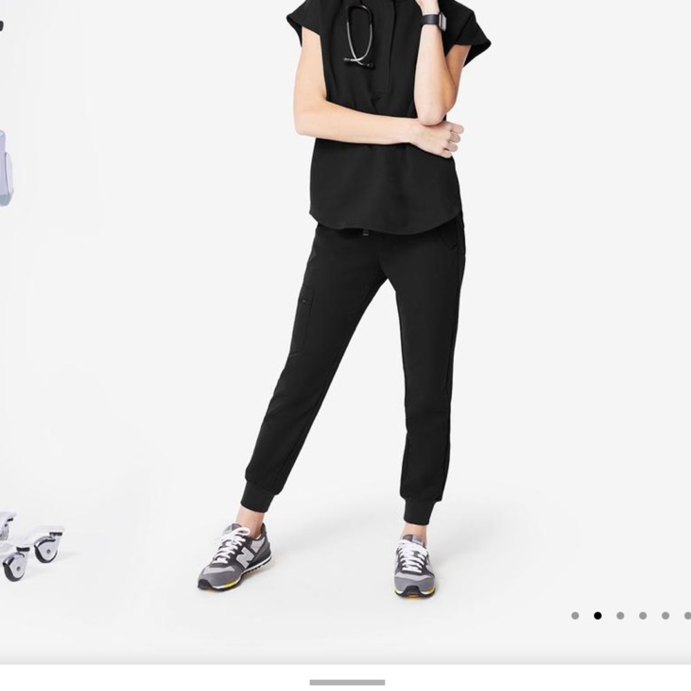 Black Zamora Jogger scrub pants - regular